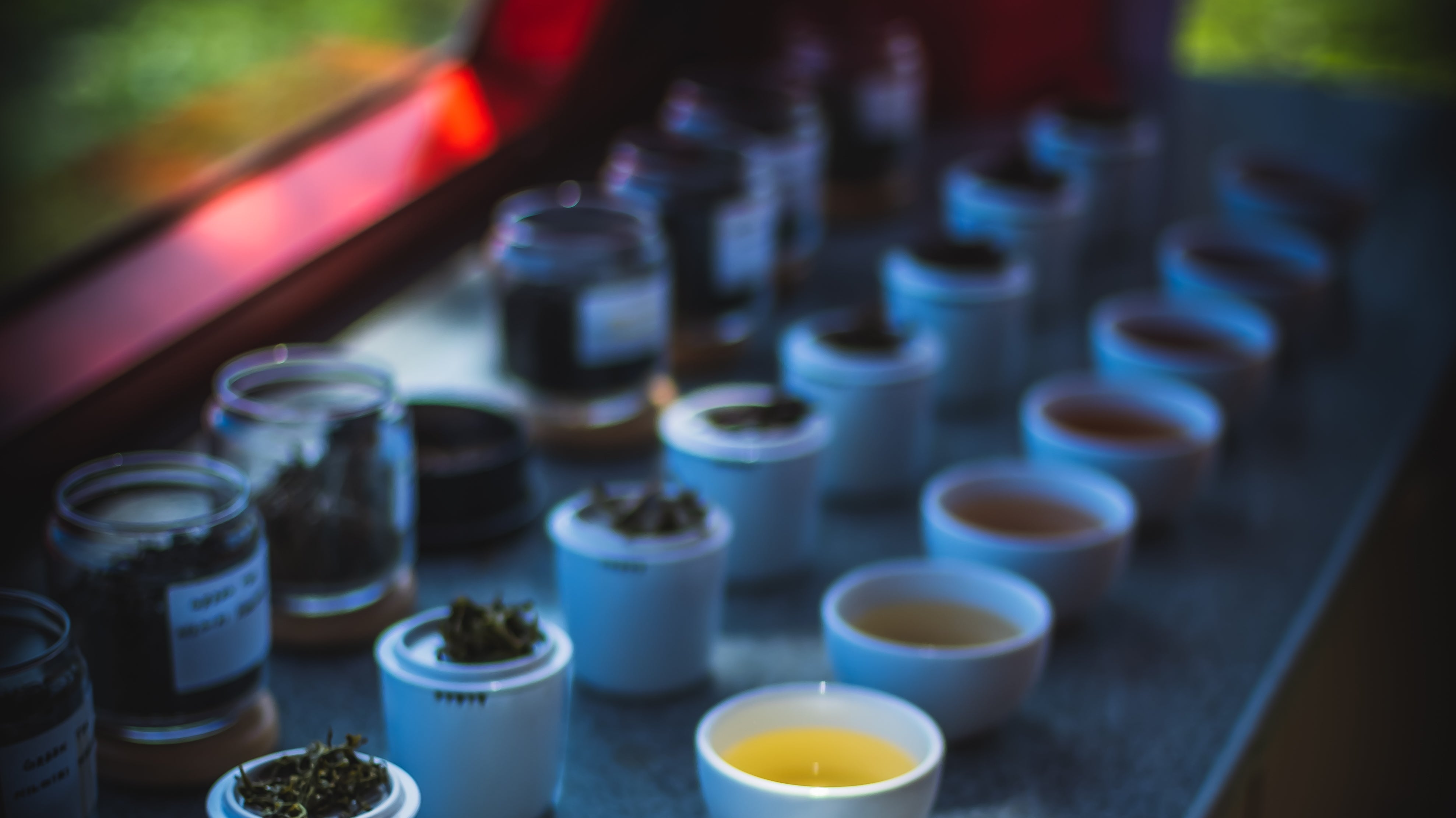 Formale Teeverkostung — Marukyu Koyamaen Matcha Qualitätsprüfung, UNEARTHED Gallery München