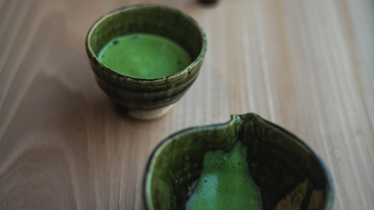 Matcha Set Zubehör — Chasen, Chawan, Chashaku, UNEARTHED Gallery München