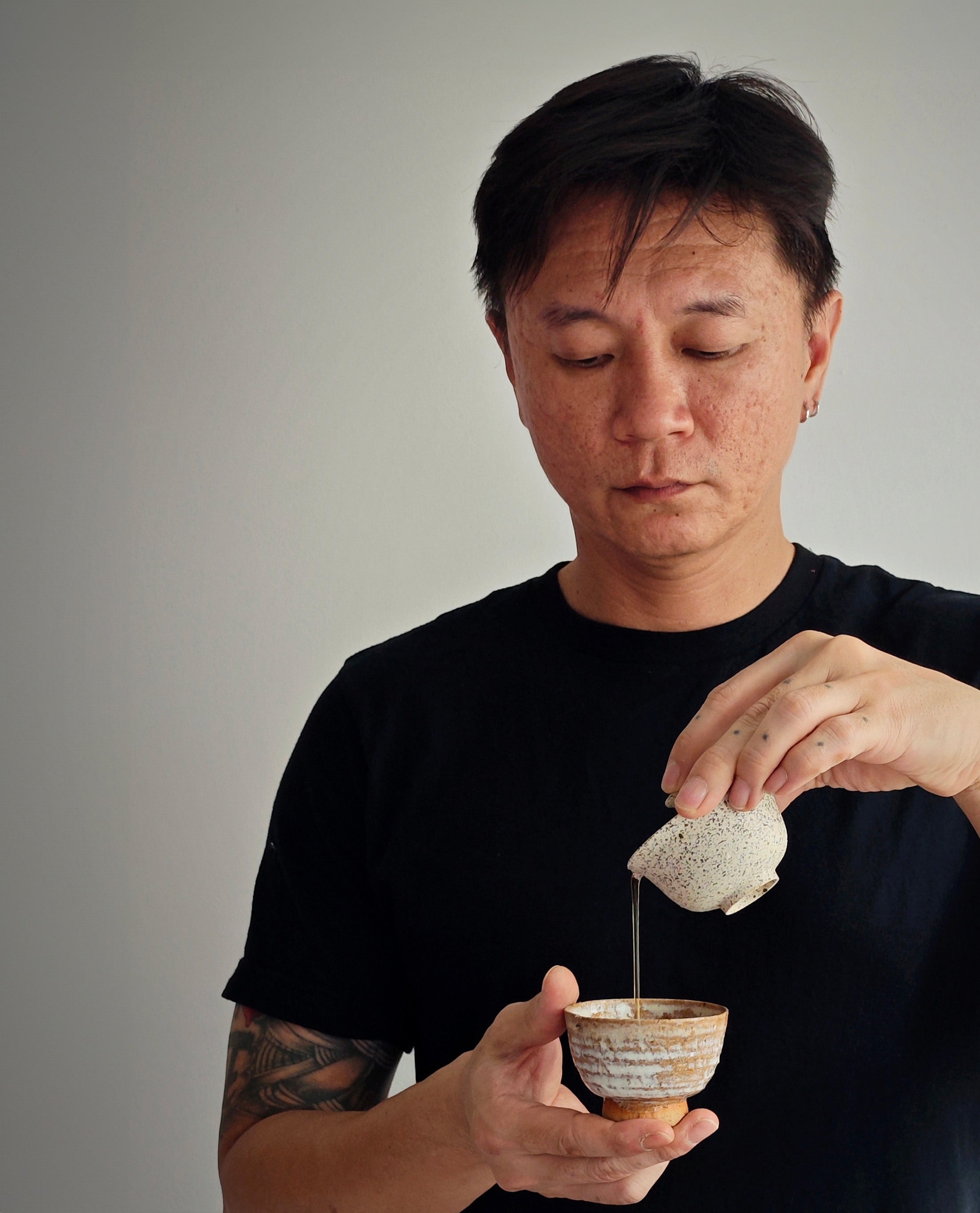 Portrait of Kim Whye Kee (Qi Pottery)