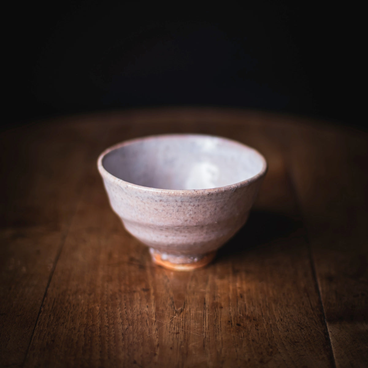 Pink Hagi Chawan #007 (view 2)