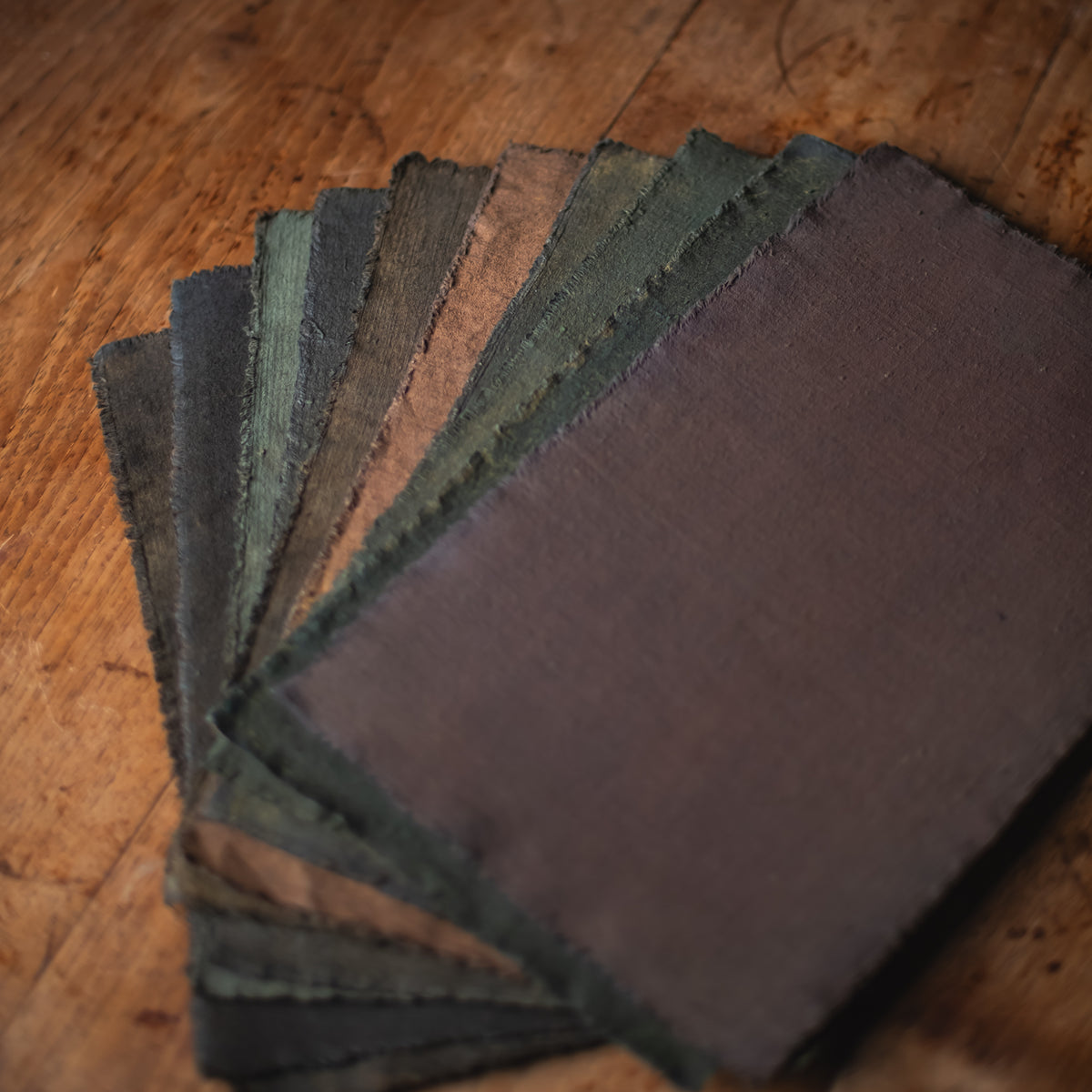 Naturally Dyed Tea Cloth (S) (view 3)