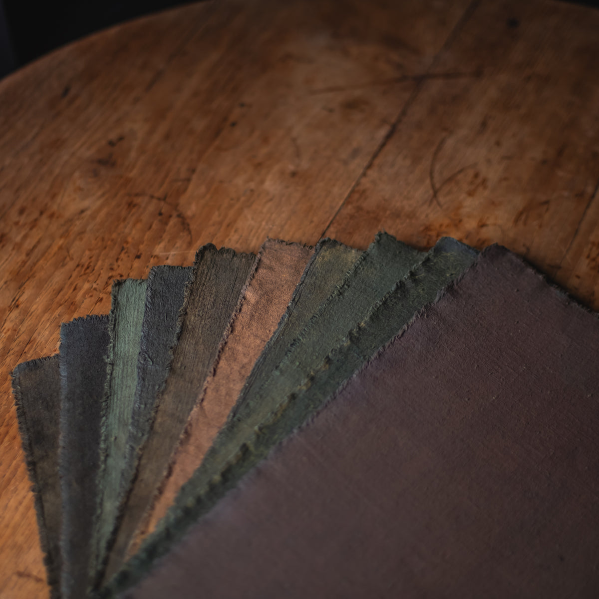 Naturally Dyed Tea Cloth (S) (view 4)
