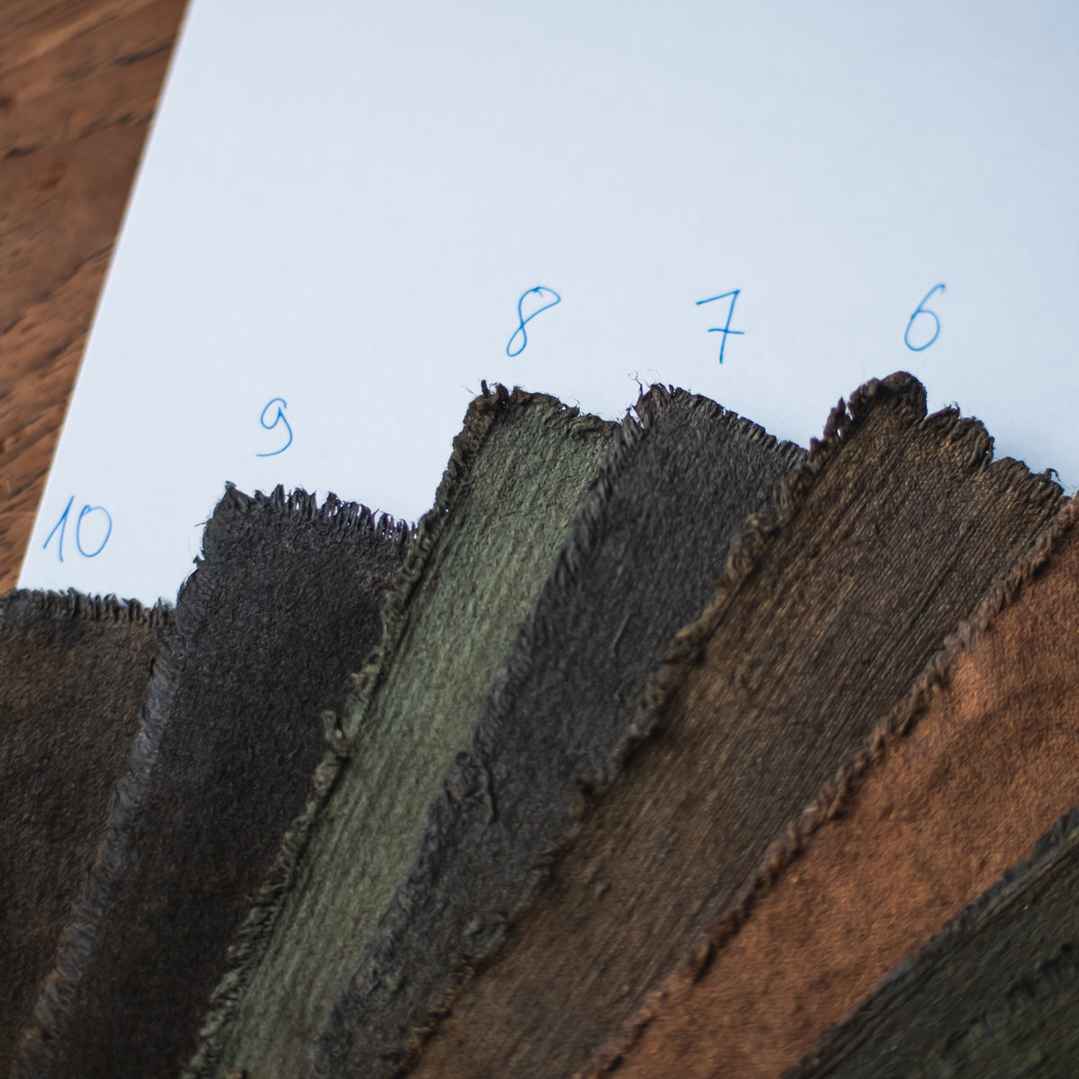 Naturally Dyed Tea Cloth (S) (view 7)