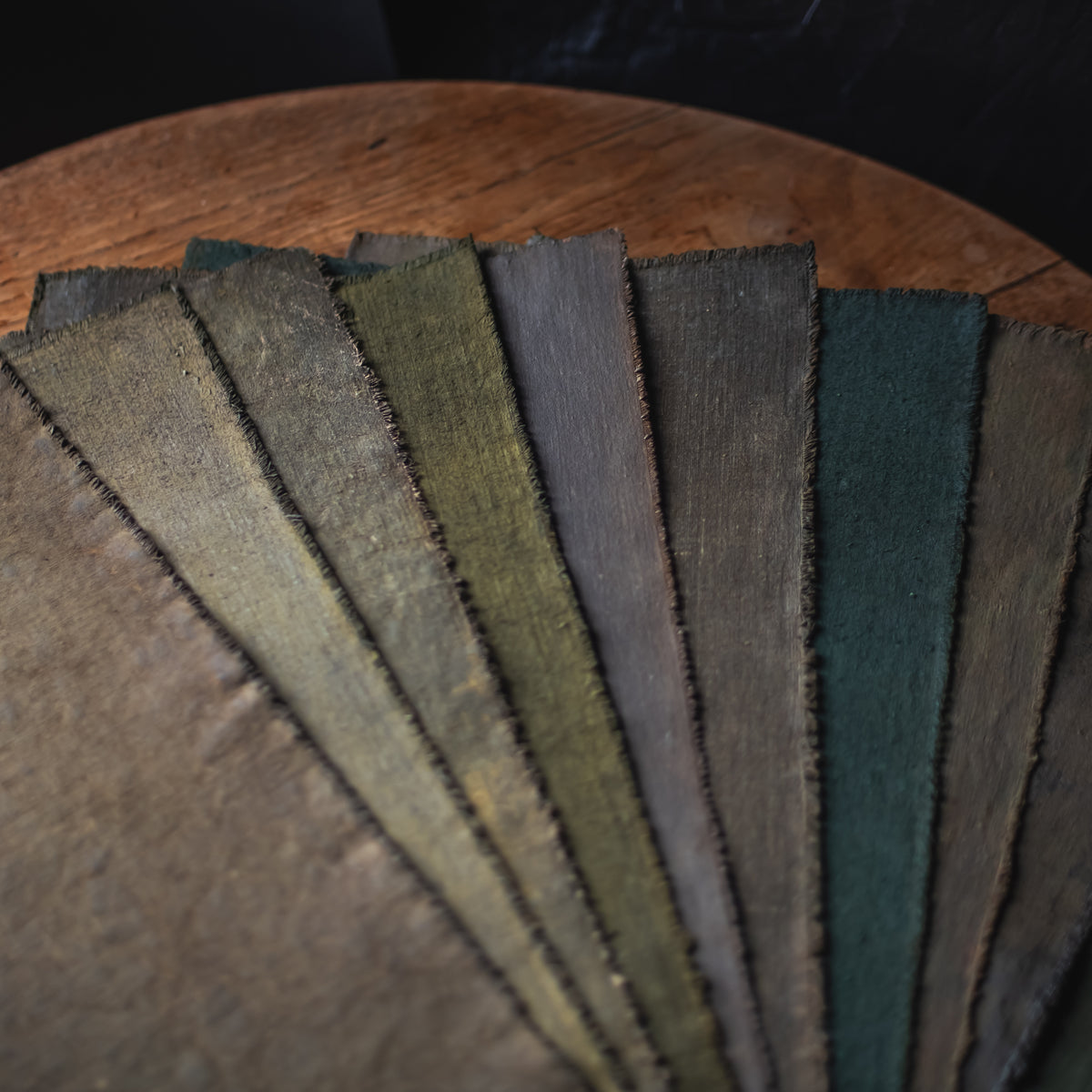 Naturally Dyed Tea Cloth (M)