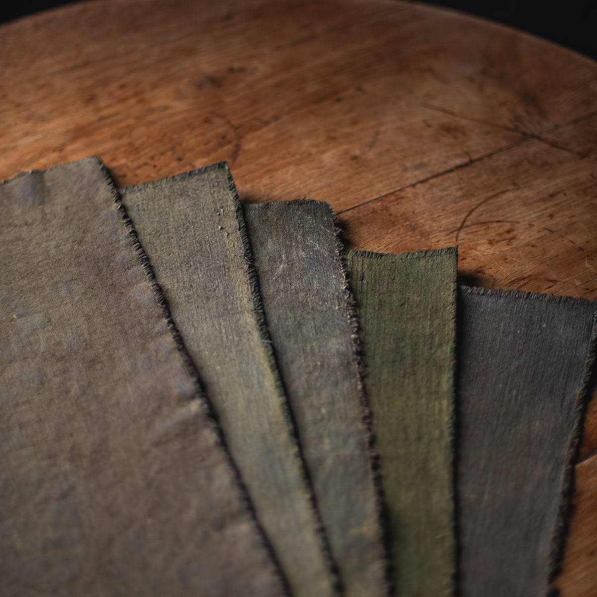Naturally Dyed Tea Cloth (M) (view 4)