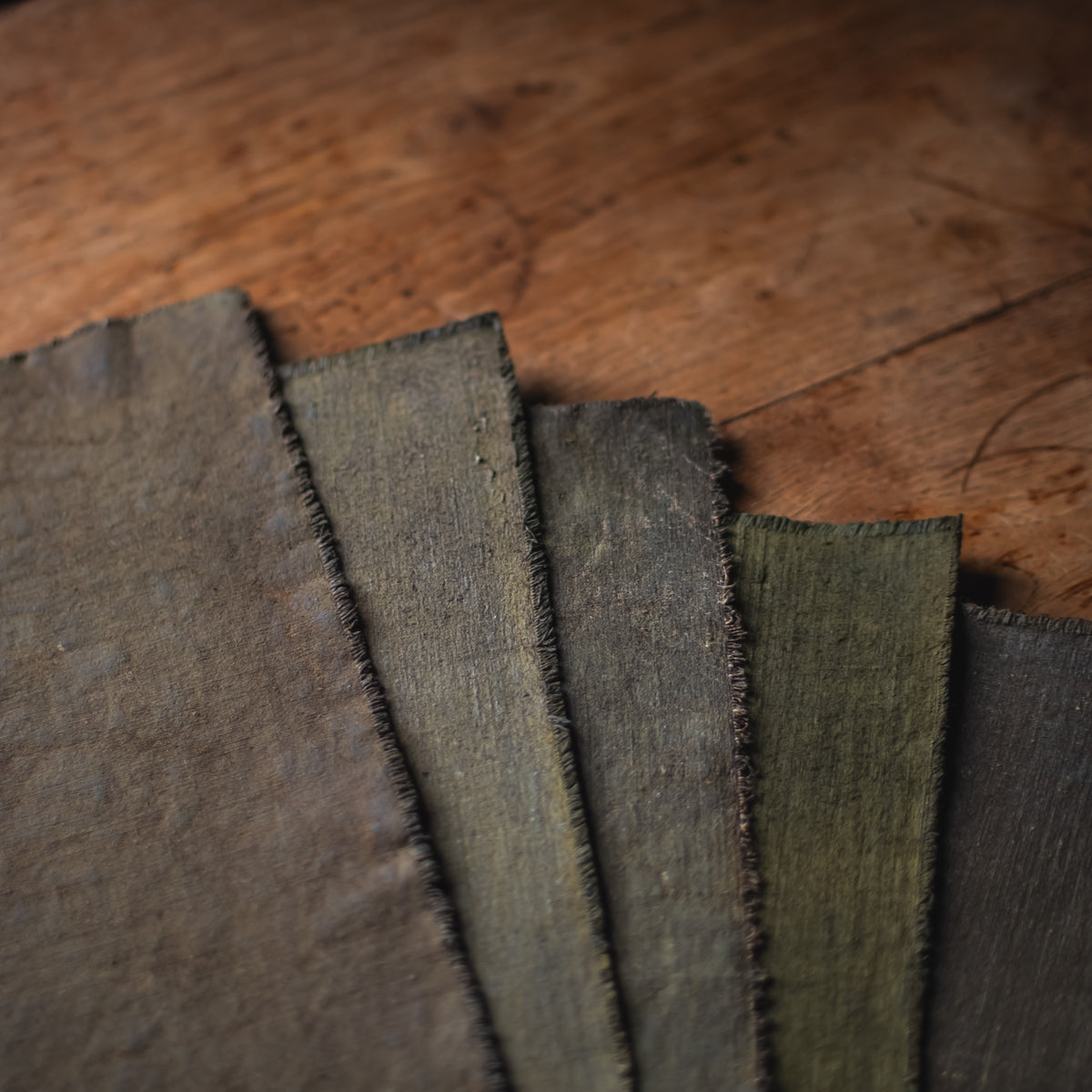 Naturally Dyed Tea Cloth (M) (view 5)