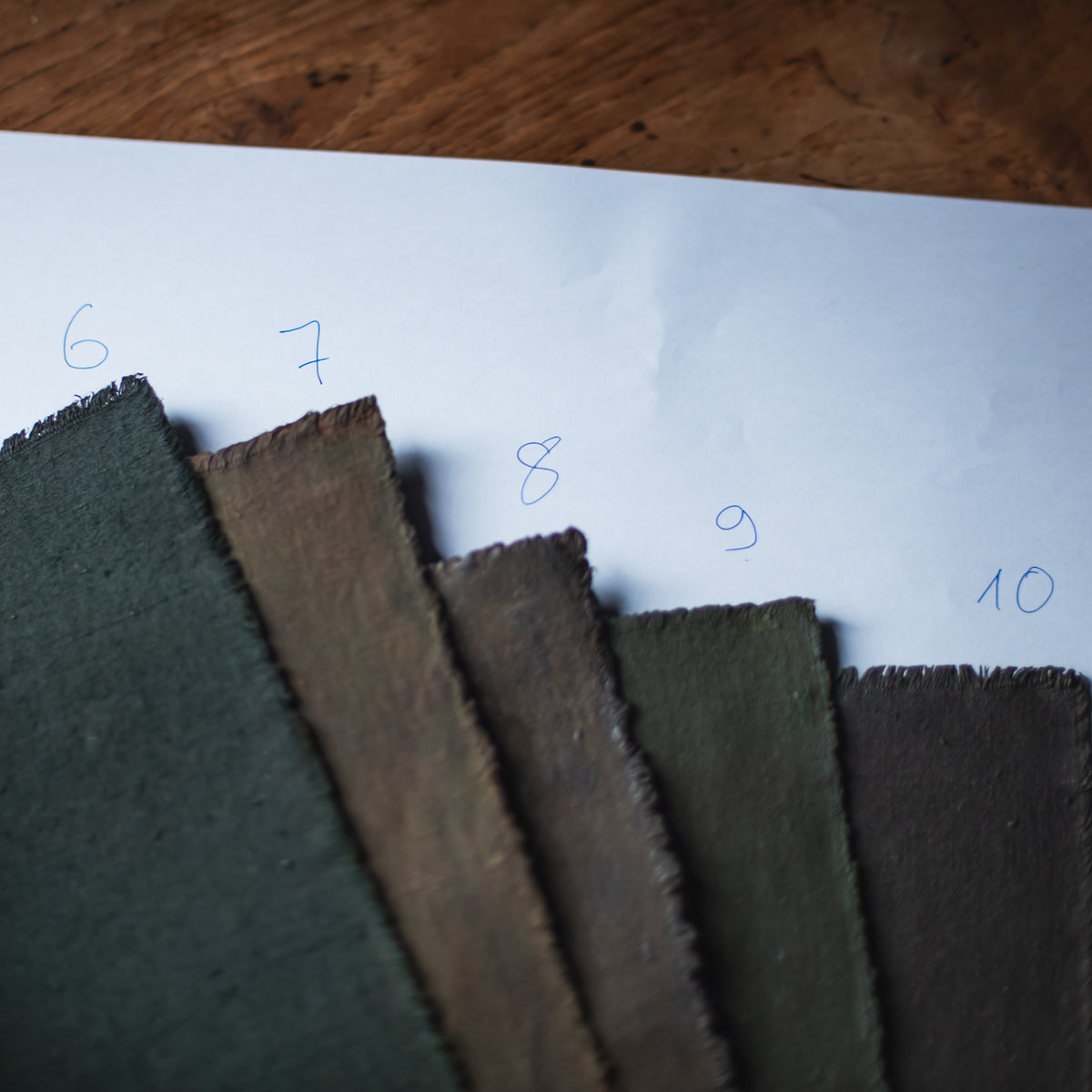 Naturally Dyed Tea Cloth (M) (view 7)