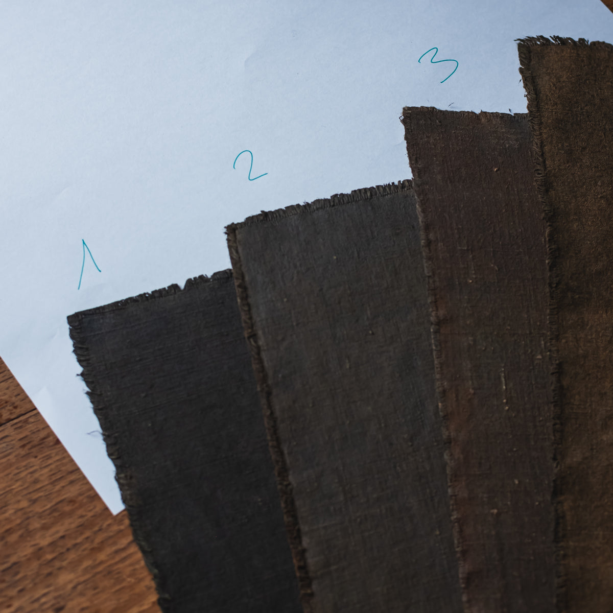 Naturally Dyed Tea Cloth (L) (view 4)