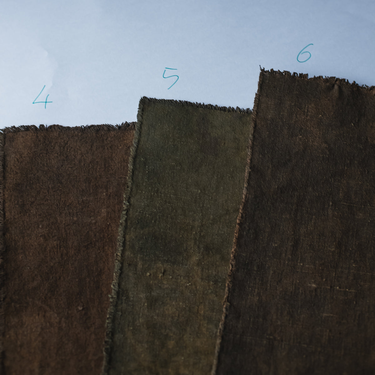 Naturally Dyed Tea Cloth (L) (view 5)