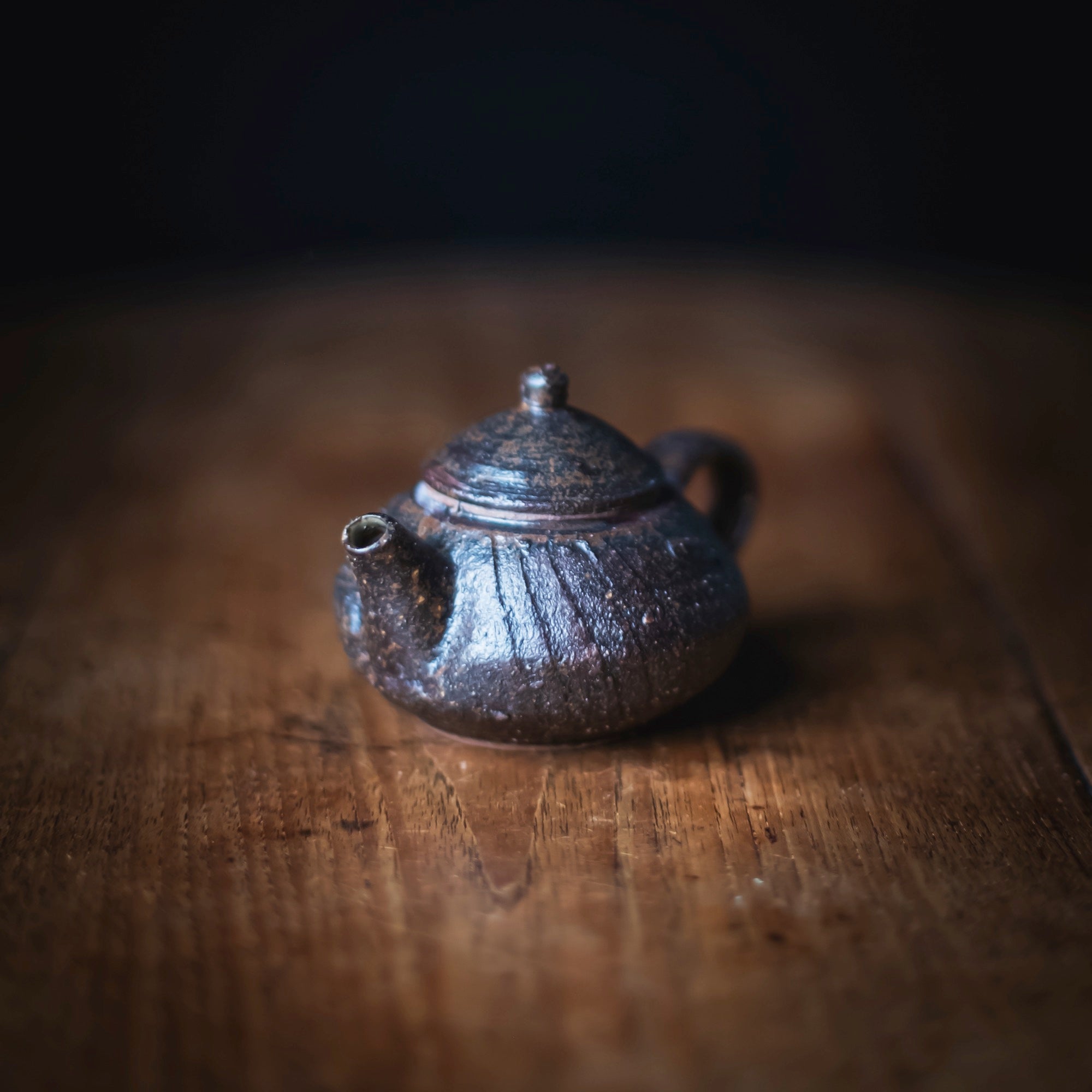 Ash Glaze Teapot #013 (view 3)