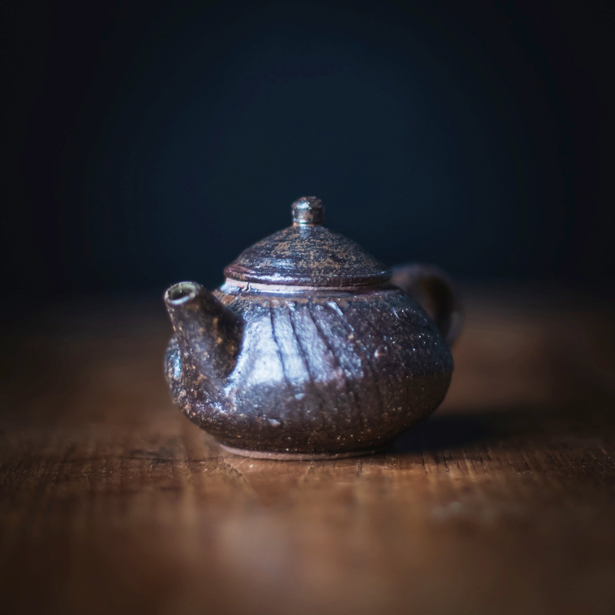 Ash Glaze Teapot #013 (view 4)
