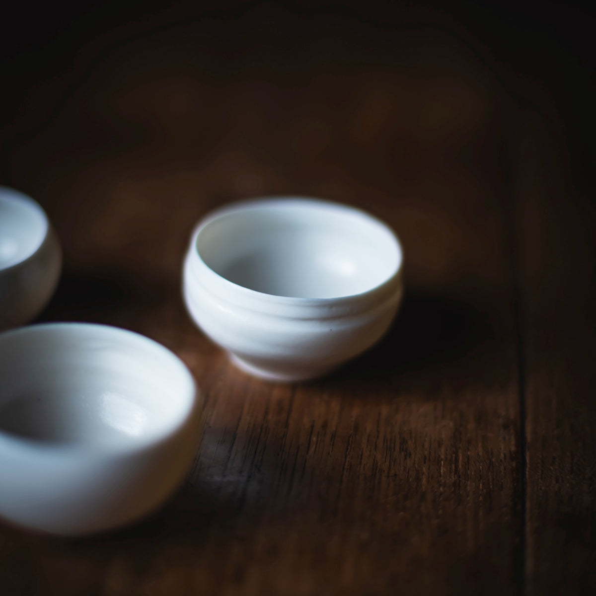 Small Round Hakuji Cup #206 (view 3)