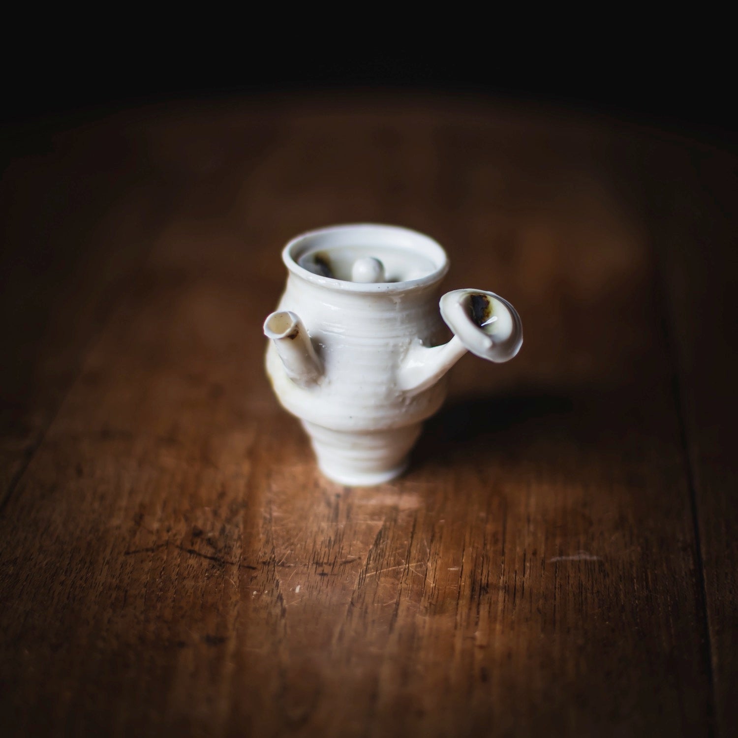 Granite Teapot #103 (view 2)
