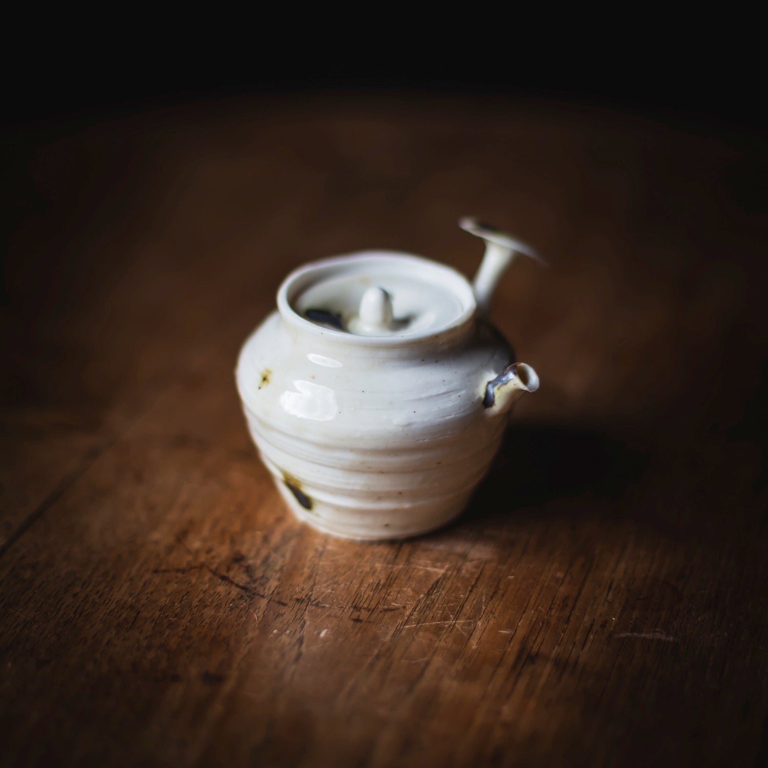 Granite Teapot #105 (view 2)