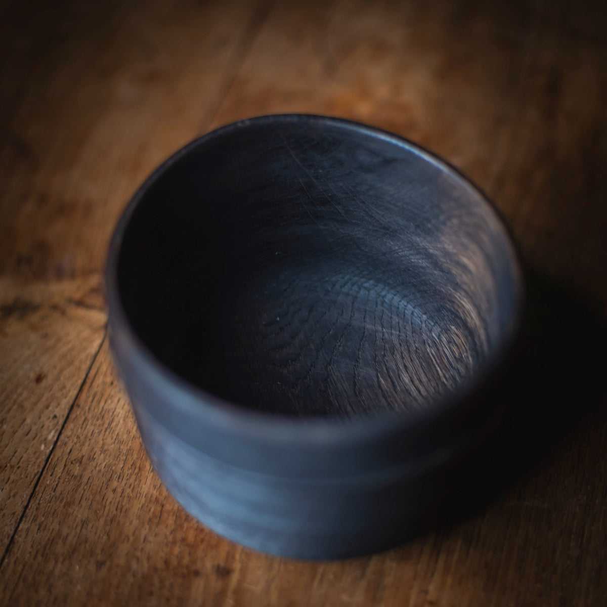 Ebonized Oak "Chawan" Object #774 (view 8)
