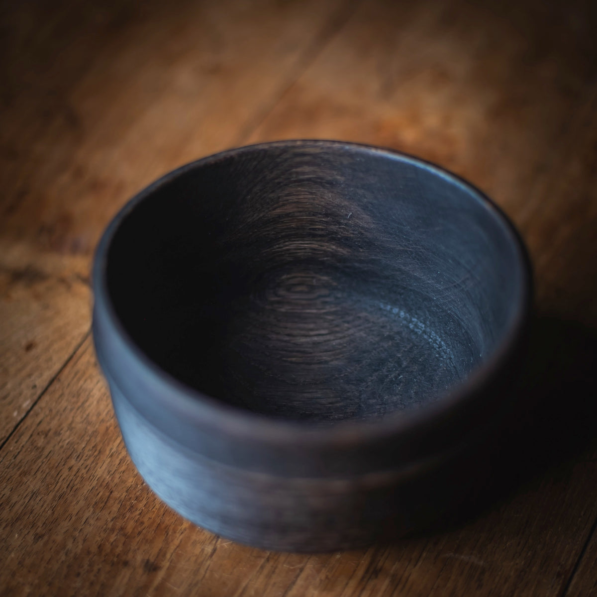 Ebonized Oak "Chawan" Object #774 (view 9)