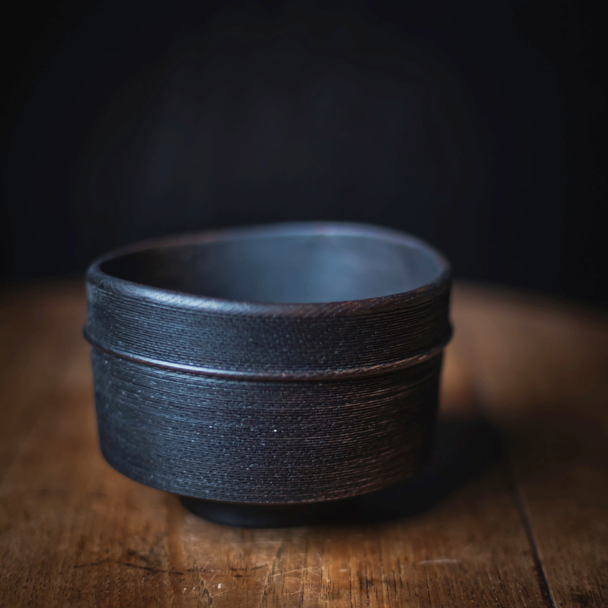 Ebonized Oak "Chawan" Object #774 (view 10)