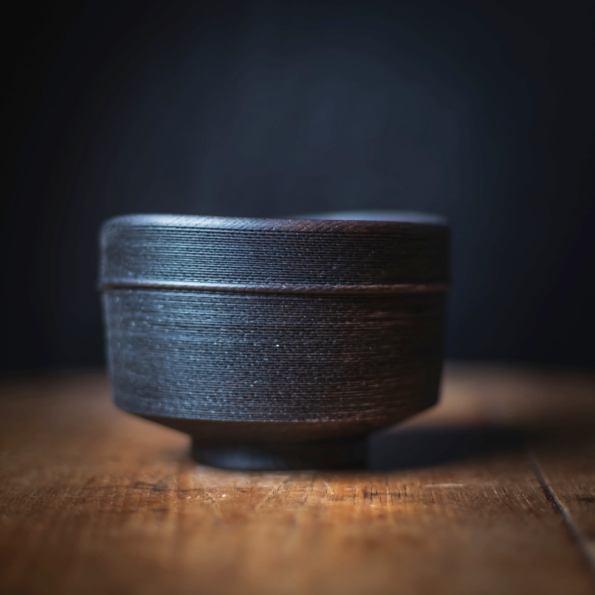 Ebonized Oak "Chawan" Object #774 (view 11)