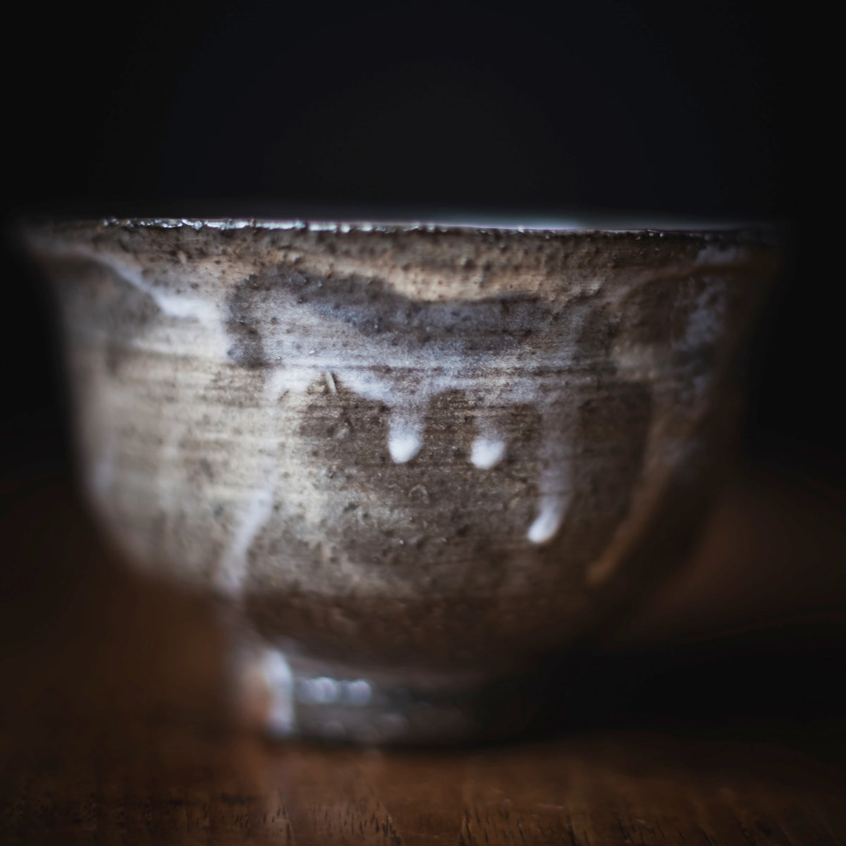 Black Hagi Chawan #006 (view 3)