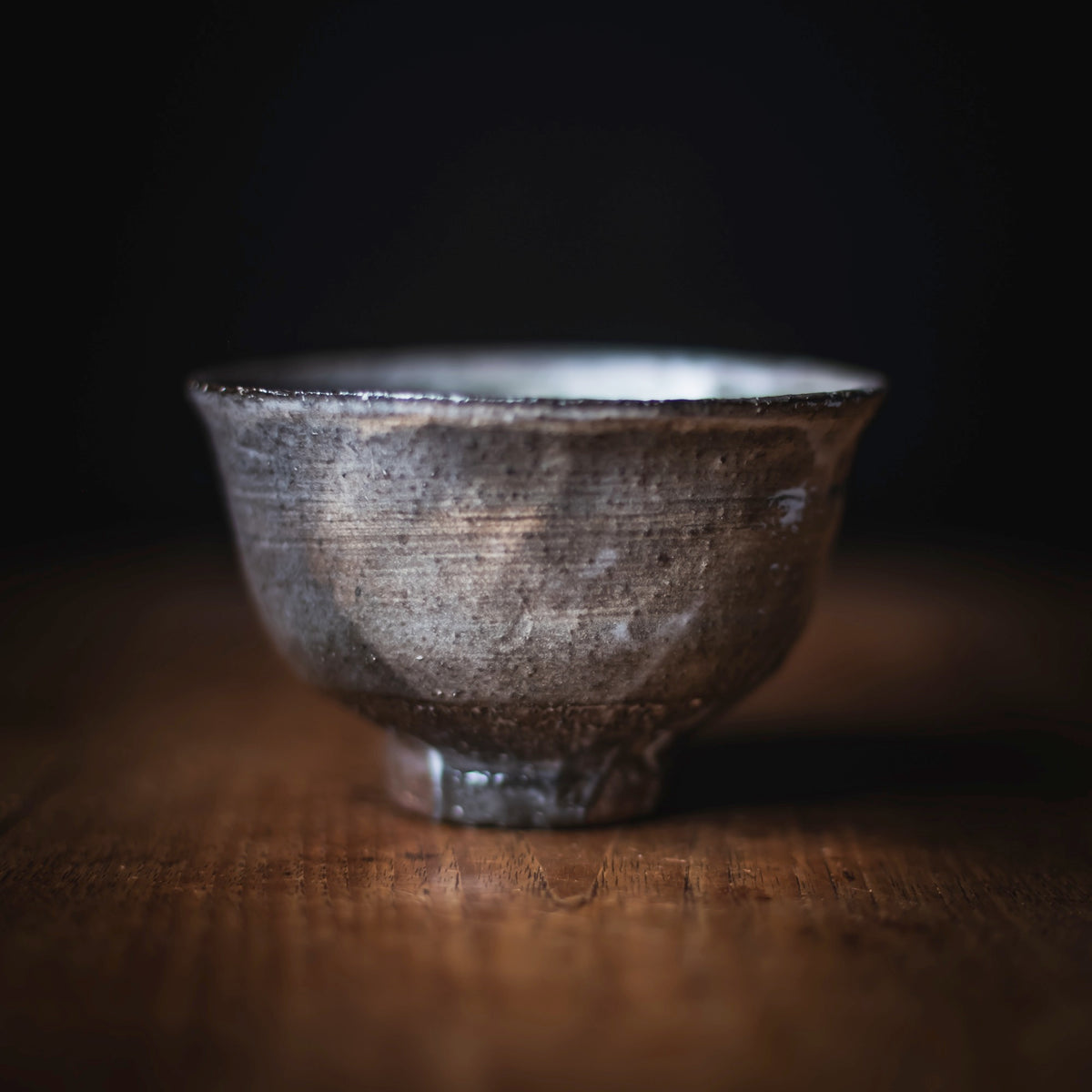 Black Hagi Chawan #006 (view 4)