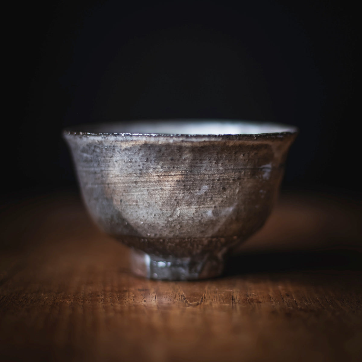 Black Hagi Chawan #006 (view 5)