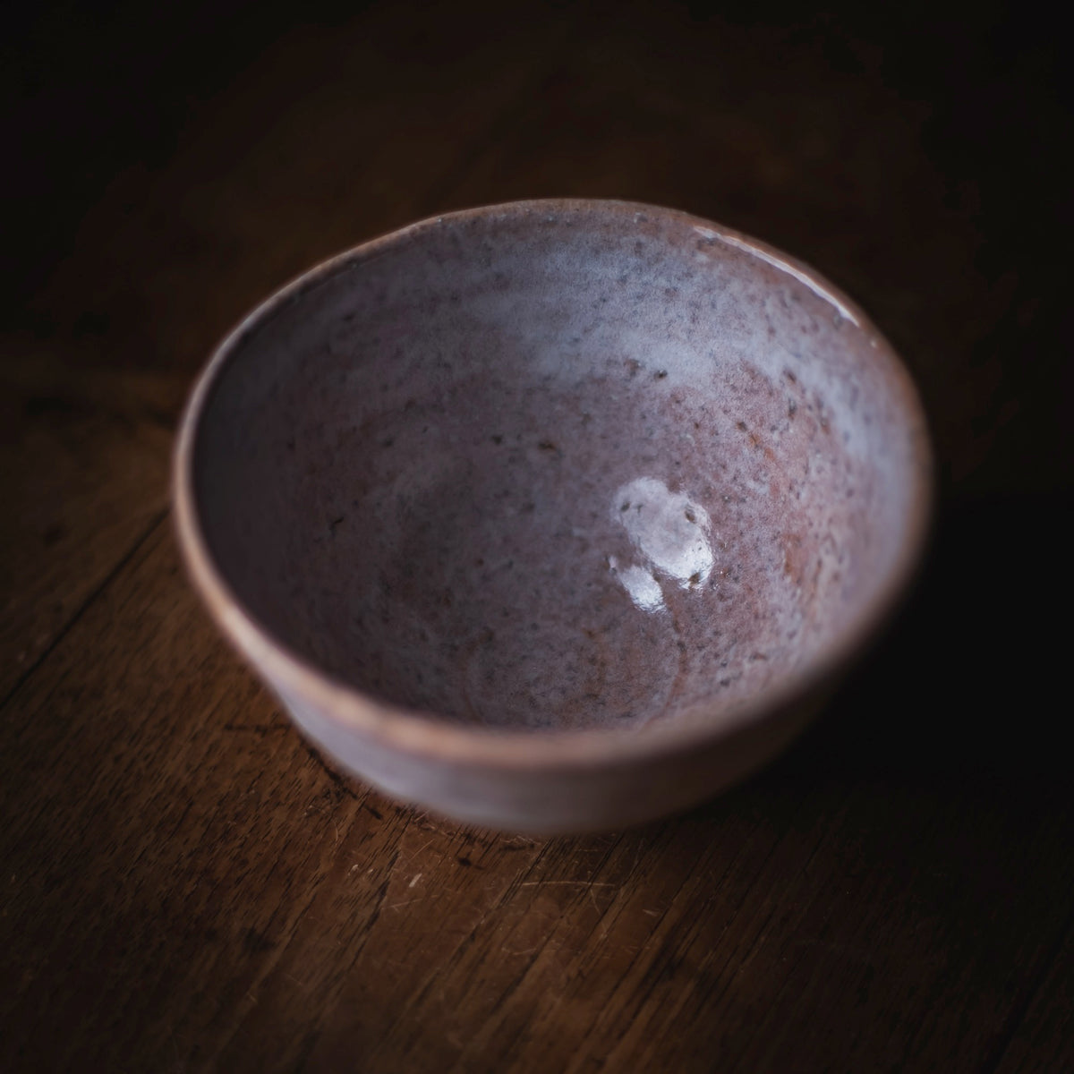 Pink Hagi Chawan #007 (view 3)