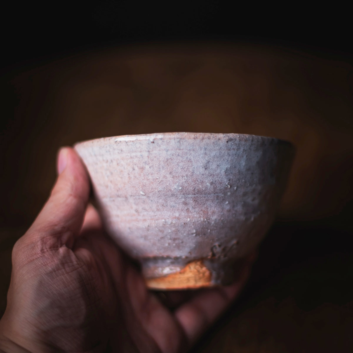 Pink Hagi Chawan #007 (view 9)