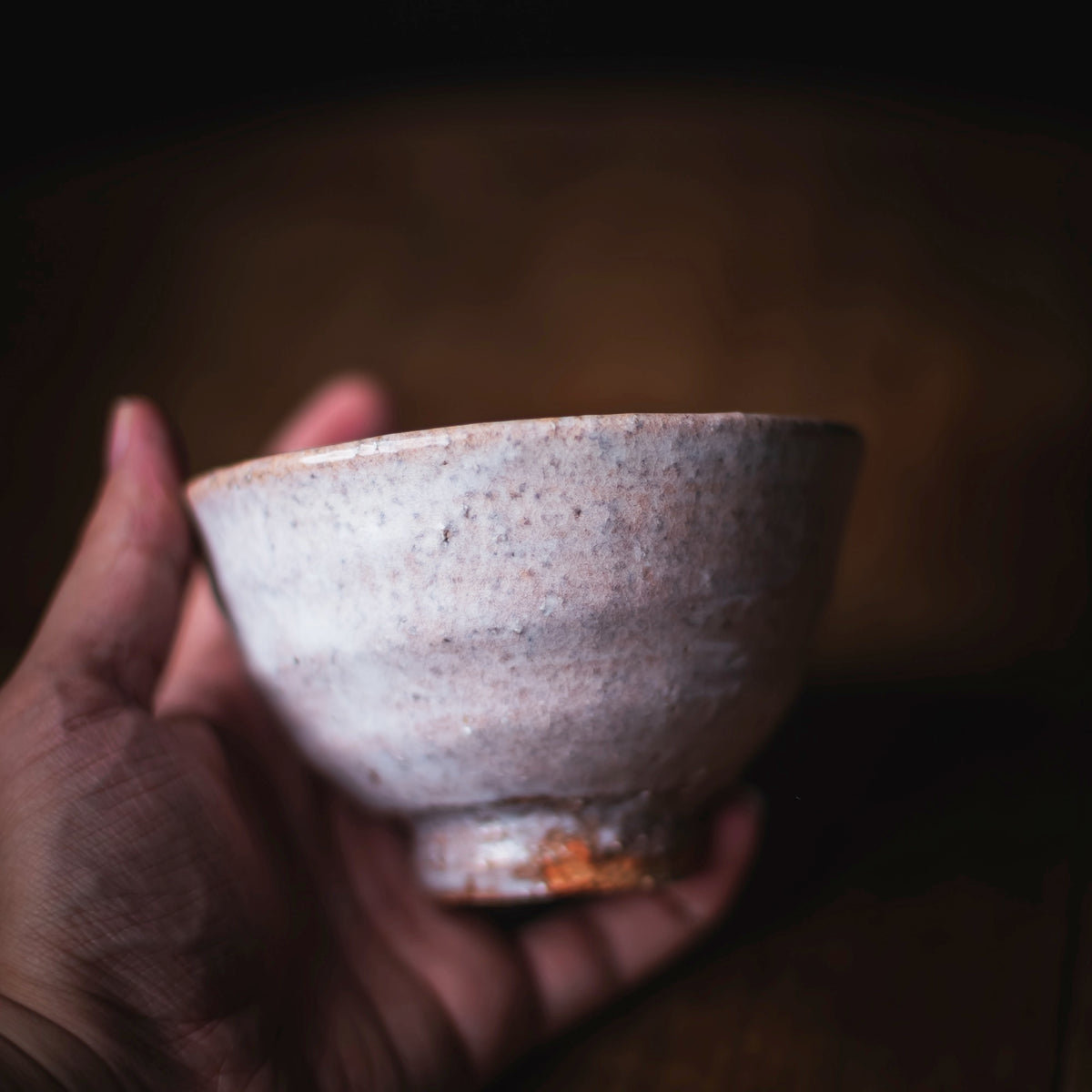 Pink Hagi Chawan #007 (view 11)