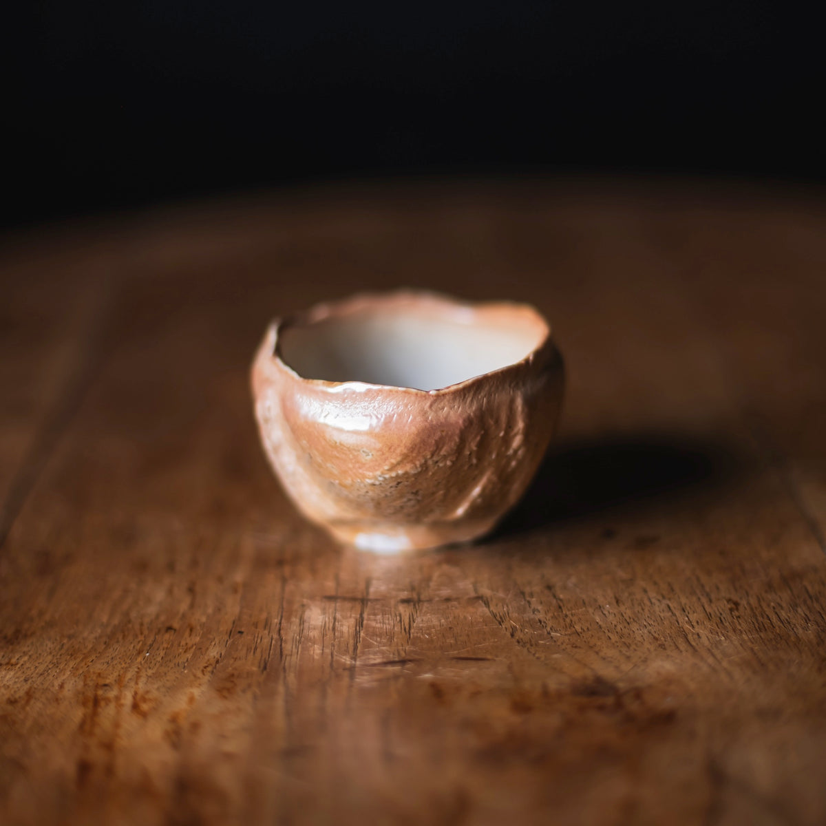 Marbled Bizen Guinomi #004 (view 2)