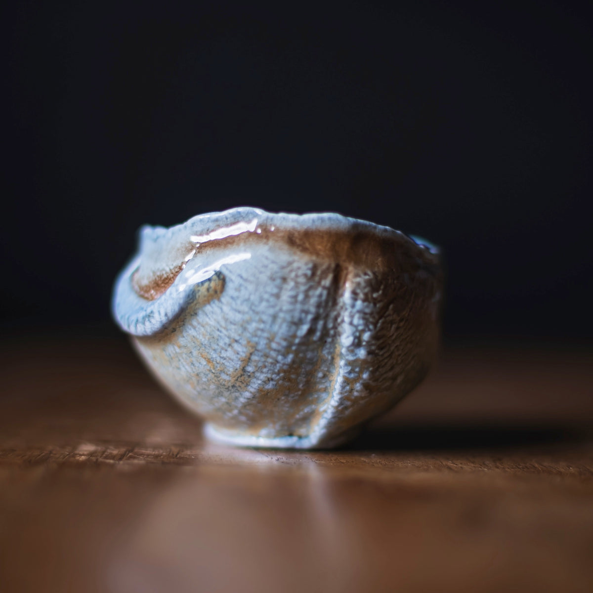 Marbled Bizen Guinomi #005 (view 6)