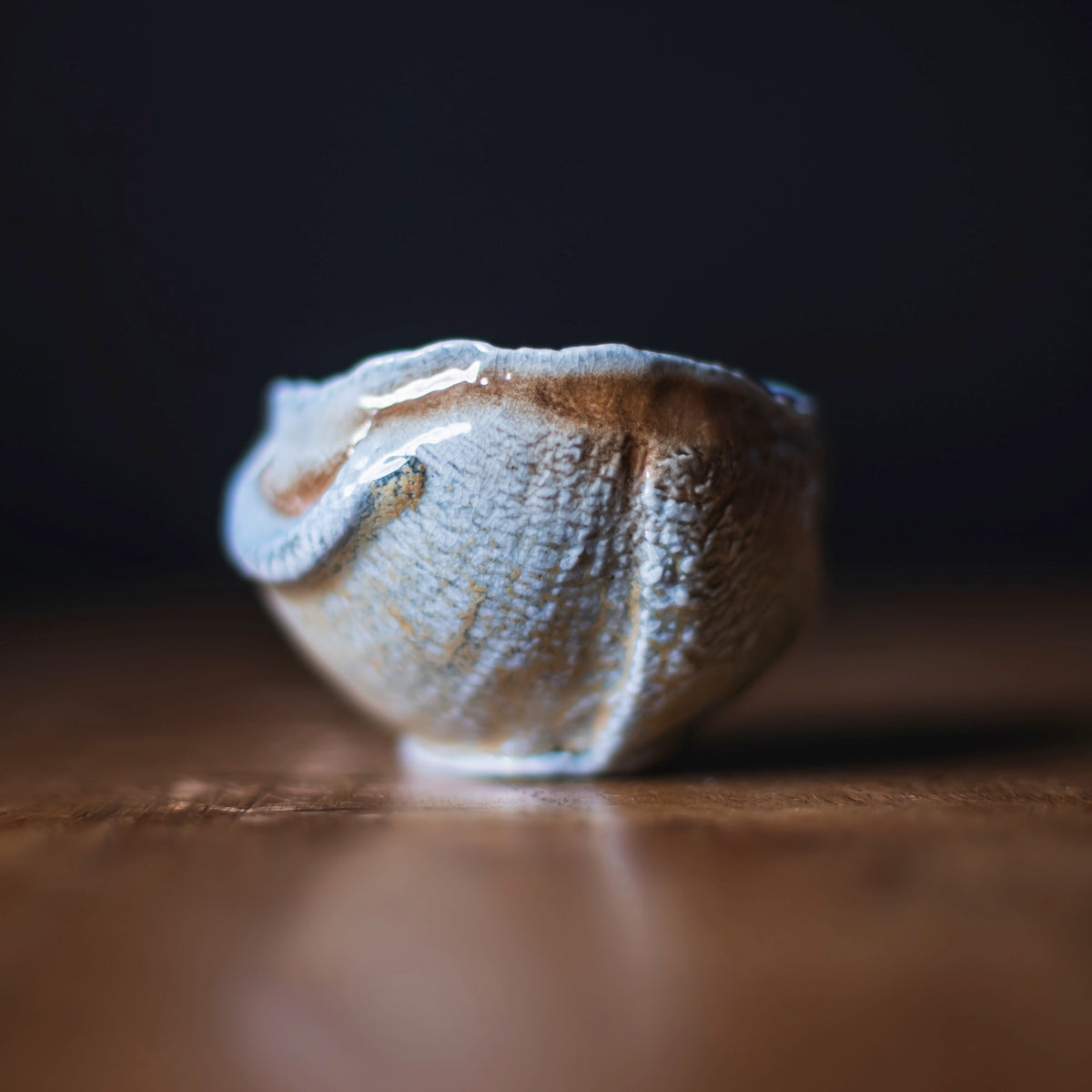 Marbled Bizen Guinomi #005 (view 7)