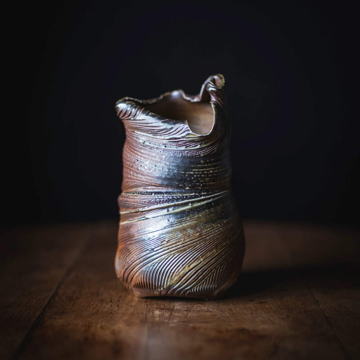 "Rahou" Vase #015 (view 2)