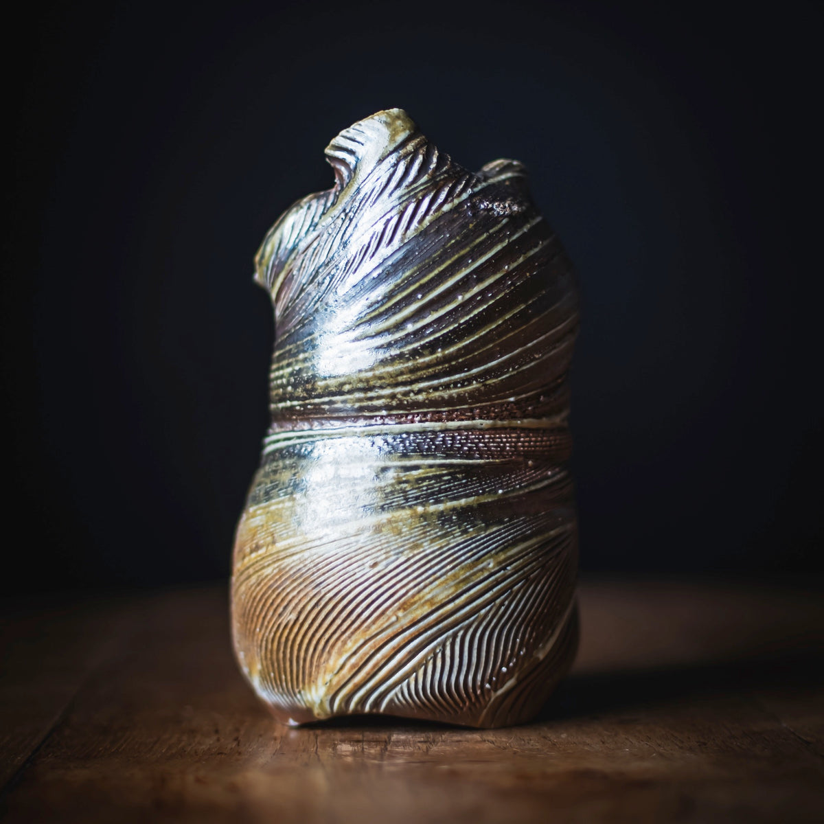 "Rahou" Vase #015 (view 3)
