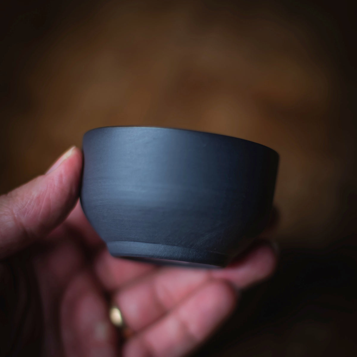 "Kontrapunkt" Golden Porcelain Cup #041 (view 7)