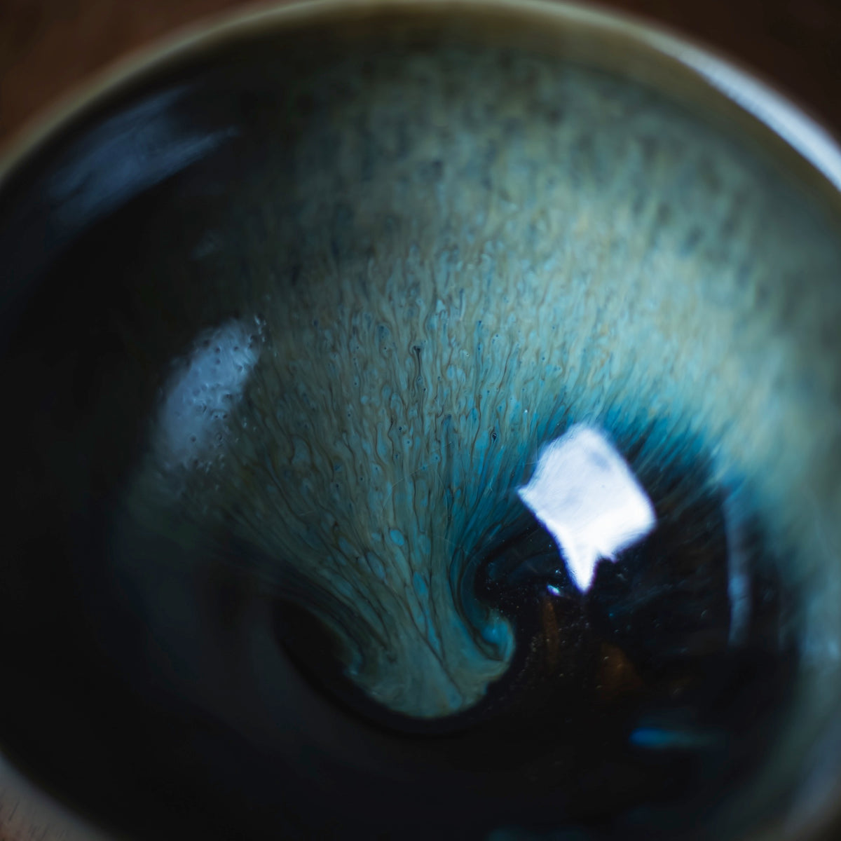 Small "Hare's Fur" Chawan #005 (view 7)