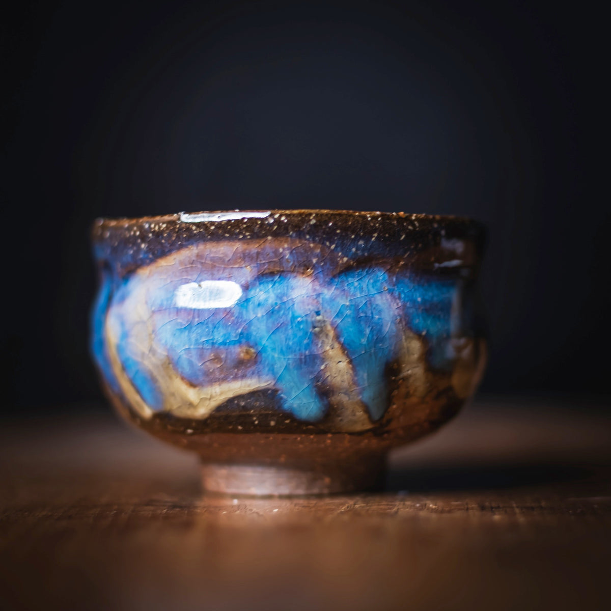 Small Ao Hagi Chawan #014 (view 3)
