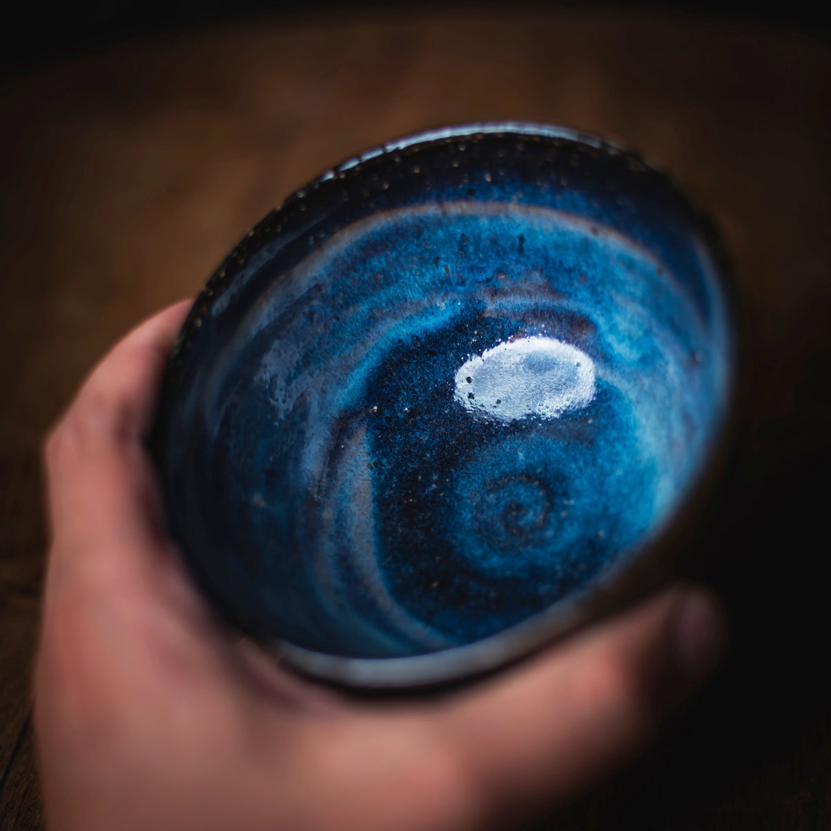 Small Ao Hagi Chawan #015 (view 5)