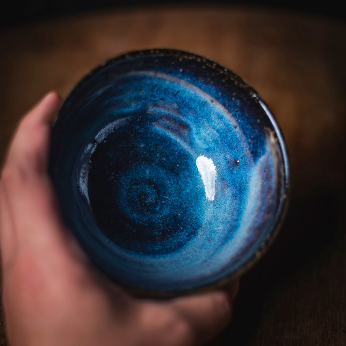 Small Ao Hagi Chawan #015 (view 6)