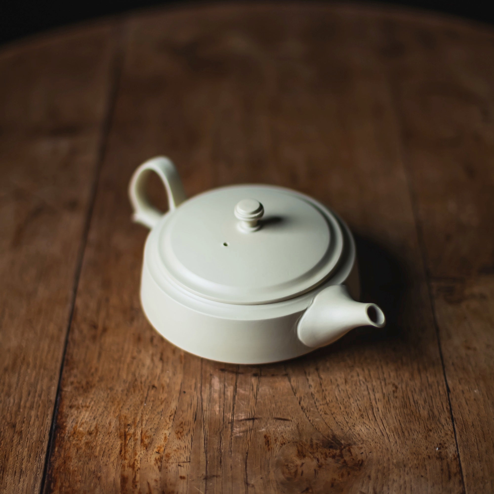 TAKASUKE Shiro Back-Handle Teapot #TS1