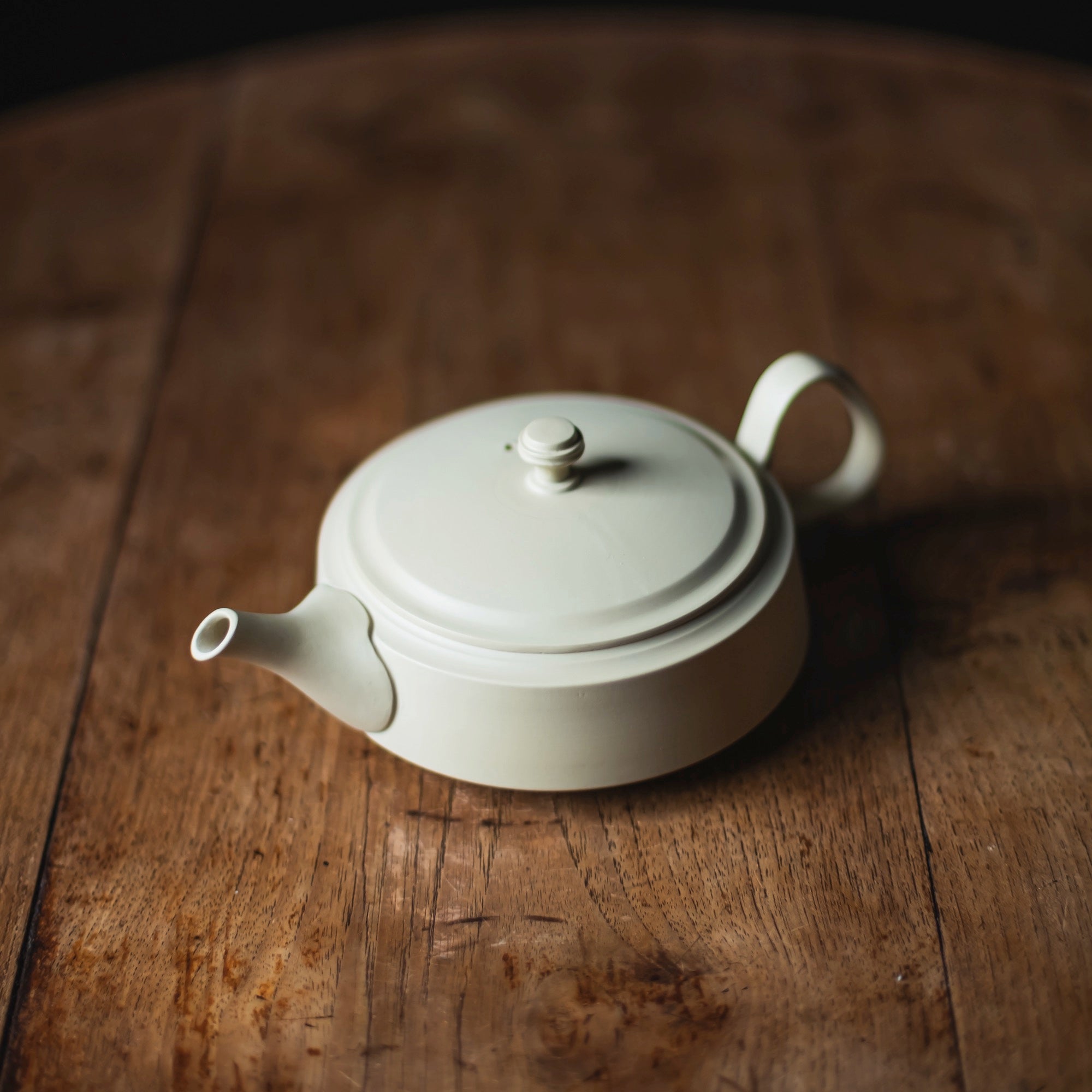 TAKASUKE Shiro Back-Handle Teapot #TS1 (view 2)