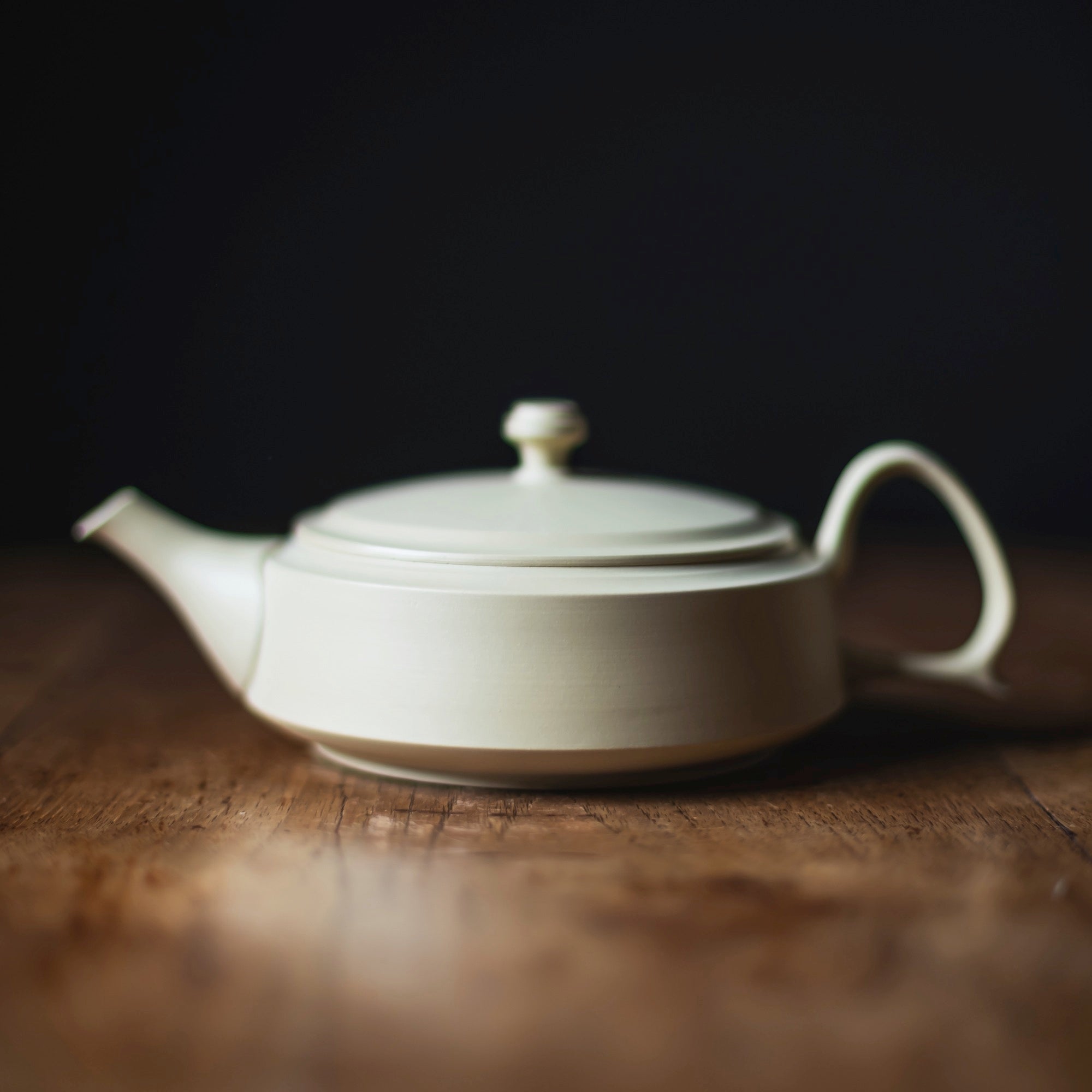 TAKASUKE Shiro Back-Handle Teapot #TS1 (view 3)