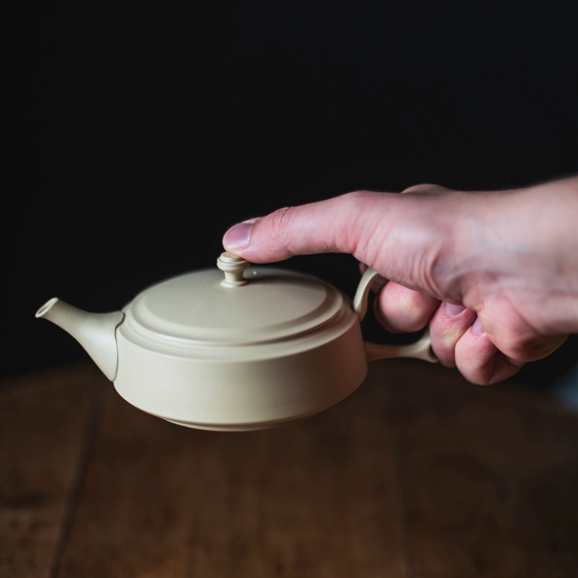 TAKASUKE Shiro Back-Handle Teapot #TS1 (view 10)