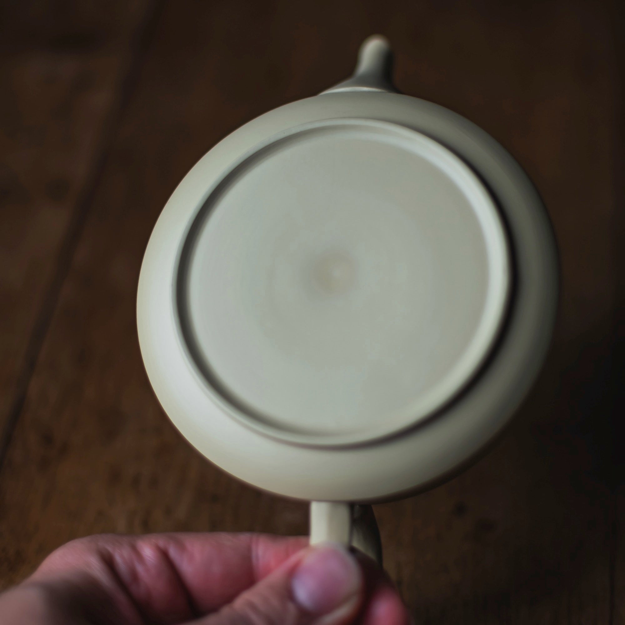 TAKASUKE Shiro Back-Handle Teapot #TS1 (view 16)