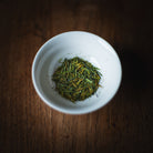 Hakusei white-leaf Sencha — golden leaf needles from Hoshino village, Yame