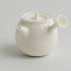 白乳 Bairu Side-Handle Teapot teapot, 50 ml mini, Buchangqi Studio, Dehua porcelain, UNEARTHED Gallery München