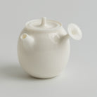 谷帘 Gulian Side-Handle Teapot teapot, 50 ml mini, Buchangqi Studio, Dehua porcelain, UNEARTHED Gallery München