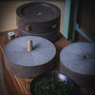 Chiyomukashi Matcha, granite stone mills and tencha at the farm